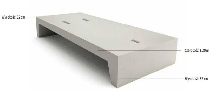 Płyta legowiskowa